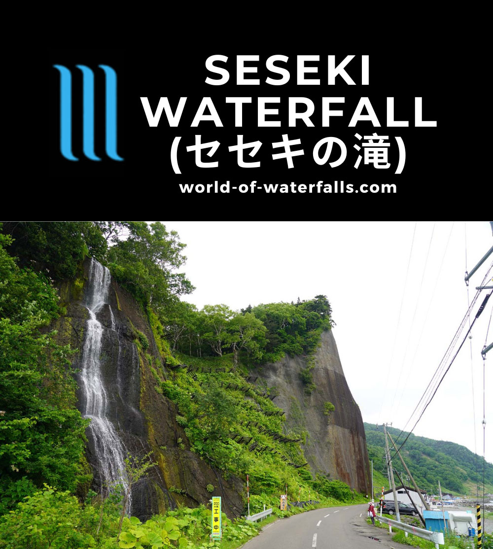 Seseki_081_07172023 - The Seseki Waterfall in the Eastern Shiretoko Peninsula