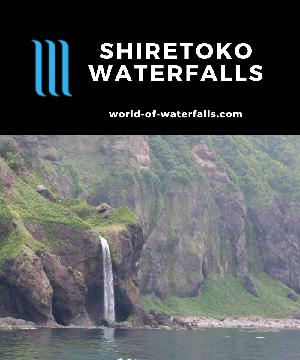 The Shiretoko Waterfalls page is a page I made up to clump the many waterfalls we saw during our boat tour along the northern coast of Shiretoko-hanto from Utoro to the Shiretoko Cape...