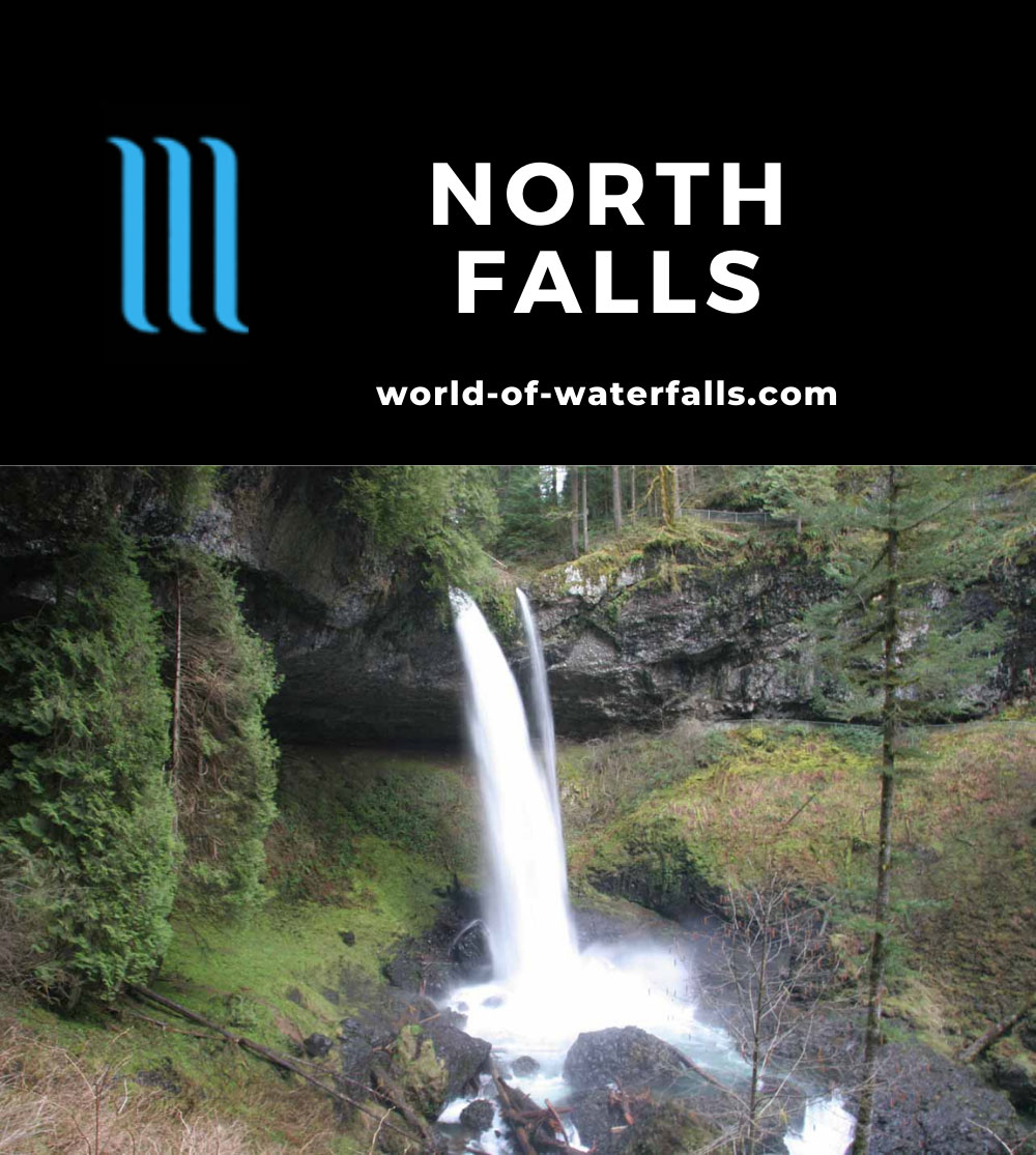 North Falls - An Easy-to-Access Waterfall You Can Go Behind