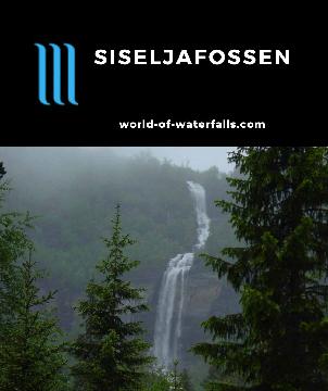 Siseljafossen was a waterfall that tested my determination for visiting it.  What I remembered most about this excursion (besides heavy rain during my visit) was how obscure and tricky it was...