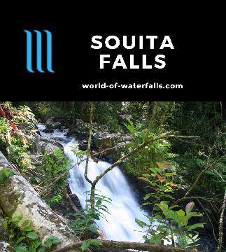Souita Falls is an off-the-beaten-track pair of small cascades accessed by a short track near the agricultural hamlet of Middlebrook in the Atherton Tablelands.