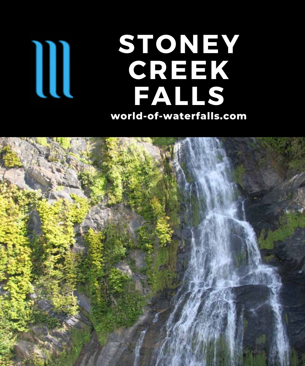 Stoney_Creek_Falls_008_05202008 - Awkward look up at Stoney Creek Falls from within the Kuranda Scenic Railway