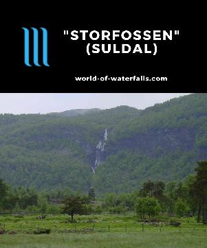 Storfossen is an informal name we chose to associate this rather obscure, wispy waterfall near the Mosvatn Lake to the southeast of Sand in Rogaland, Norway.