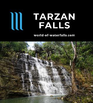 Tarzan Falls may be a well-known waterfall on Guam, perhaps because it's pretty accessible by the island's standards, but it's not as easy as you'd think...
