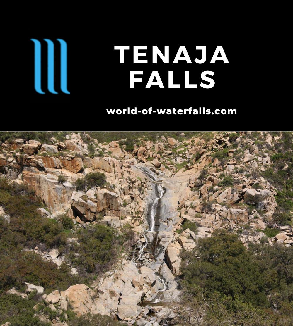 Tenaja_Falls_044_03312019 - Tenaja Falls on a warm Spring day with pretty healthy flow thanks to a heavy precipitation year