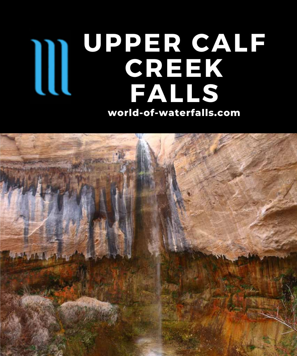 Upper calf creek outlet falls trail