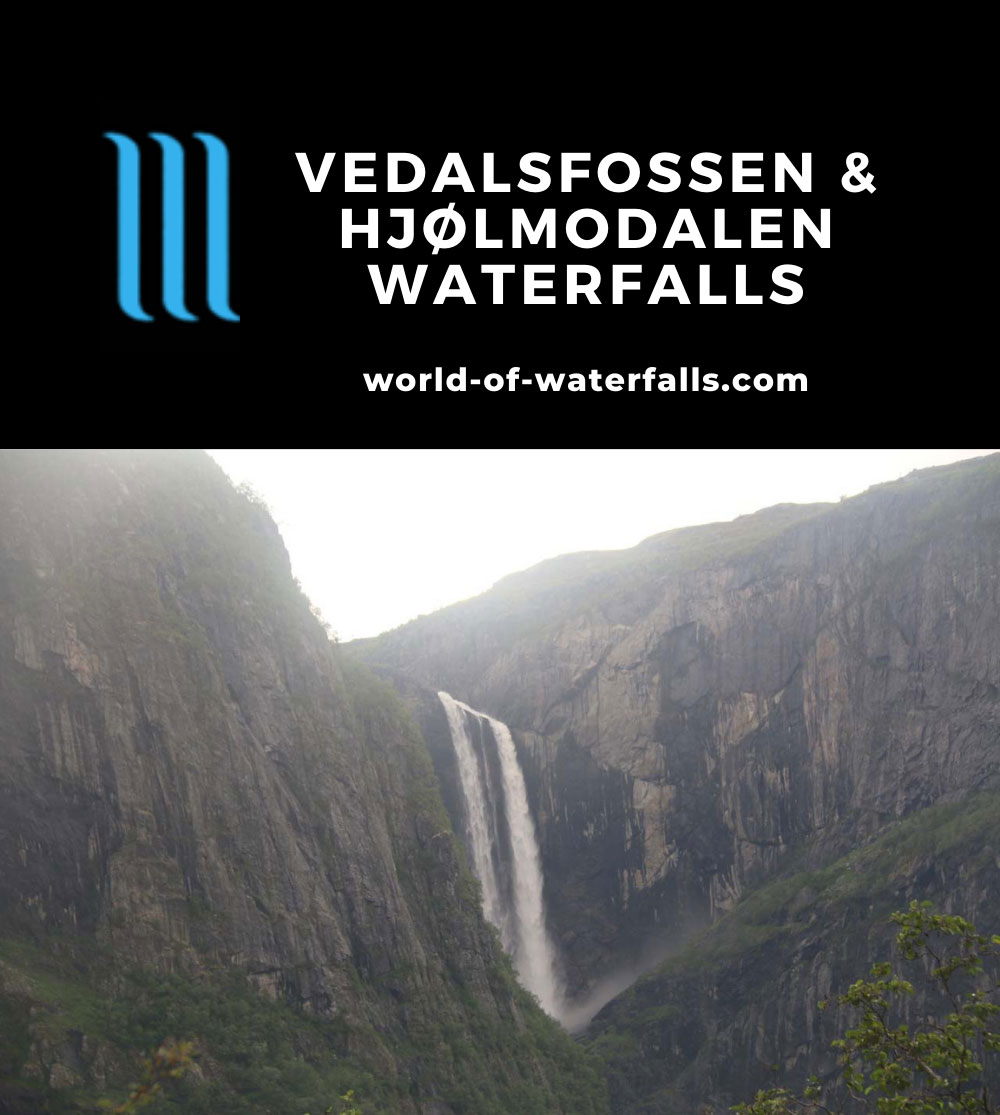 Valursfossen_257_06252019 - The main drop of Vedalsfossen