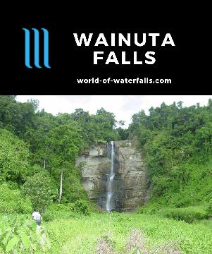 Wainuta Falls is a gorgeous 30m waterfall in the Luva Gorge beneath the Namosi Highlands. We experienced this waterfall as part of an all-day Rivers Fiji Tour.