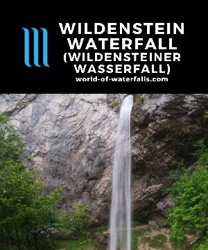 Wildenstein Waterfall (Wildensteiner Wasserfall) is a 54m free-falling falls on the Wildensteinerbach at the foot of Hochobir Mountain near Gallizien, Austria.