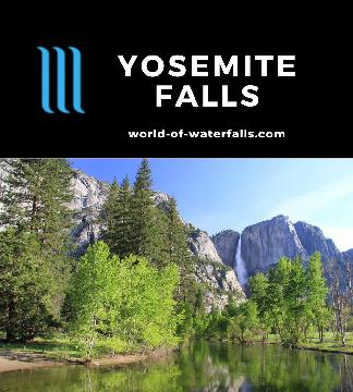 Yosemite Falls is an iconic symbol of the grandeur and beauty of Yosemite National Park. It drops a total of 2425ft making it one of the world's tallest.