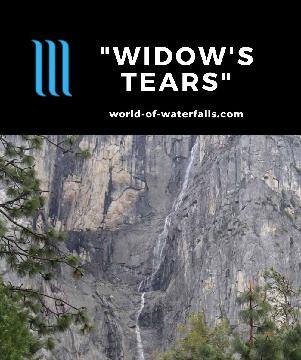 Widows Tears suffers from a case of mistaken identity with the neighboring Silver Strand Falls. On top of that, it's not a particularly easy waterfall to spot...